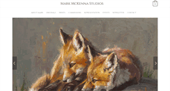 Desktop Screenshot of markmckennastudios.com